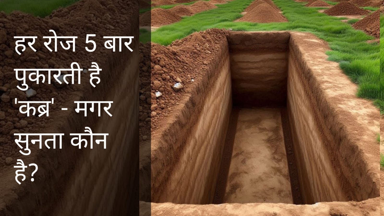 हर रोज़ 5 बार पुकारती है 'कब्र' – मगर सुनता कौन है?